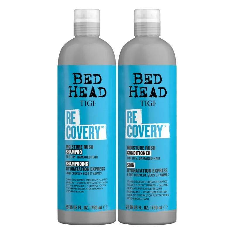 TIGI - TIGI Bed Head Recovery Duo Shampoo 750 ml+Conditioner 750 ml.