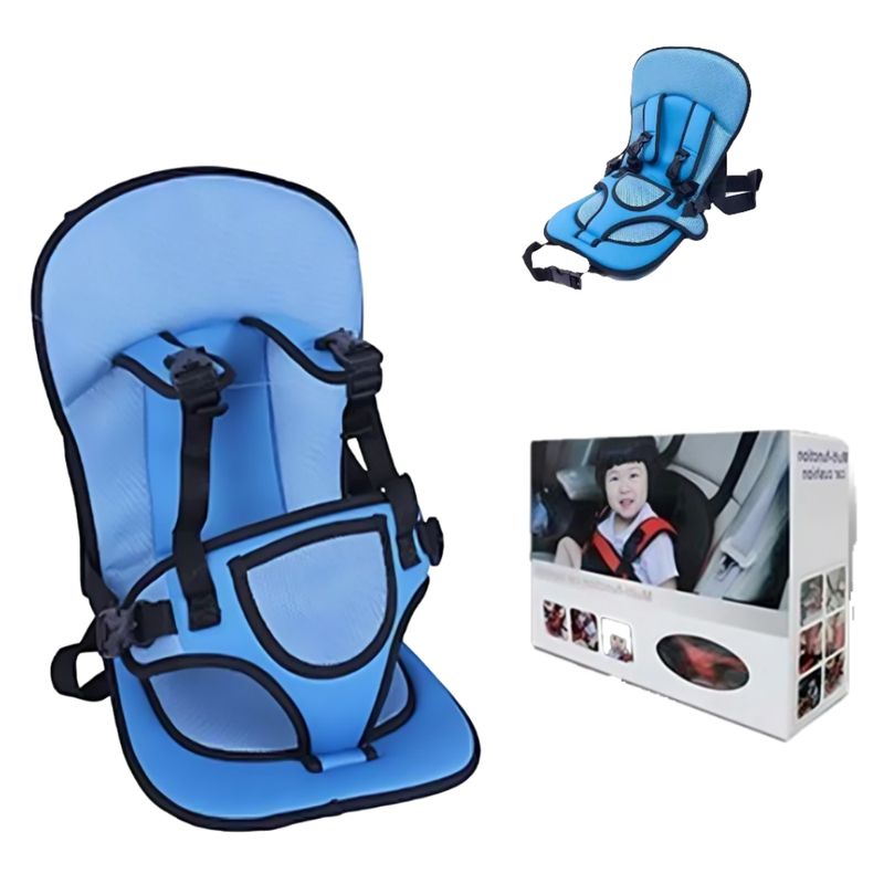 GENERICO - Silla Carro Bebe Seguridad Cinturón Infantil Niño AZUL