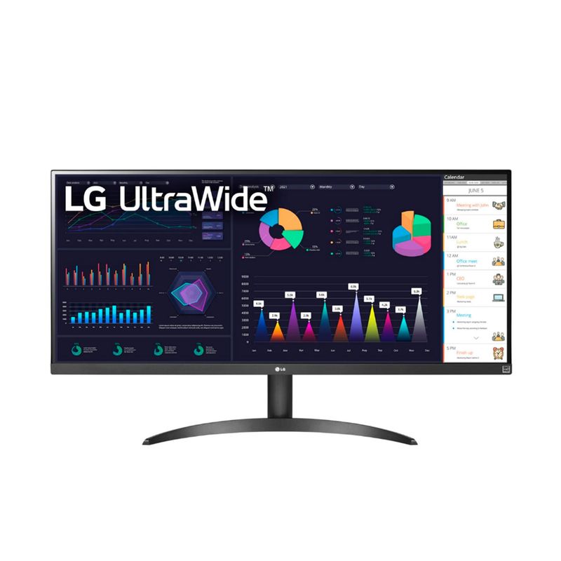 LG - MONITOR LG 34WQ500 34 ULTRAWIDE HDR 400 IPS 100HZ 1MS PN 34WQ500-B