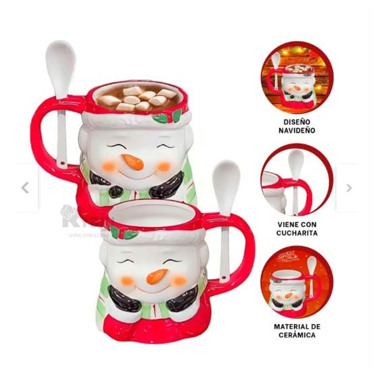 GENERICO - Vaso Llamativo de Muñeco de Nieve