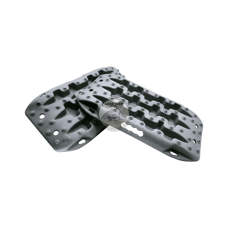 GENERICO - Pack 2 Rampas de Rescate 10TN Plomo OffRoad 4x4 Arena ALLTOP