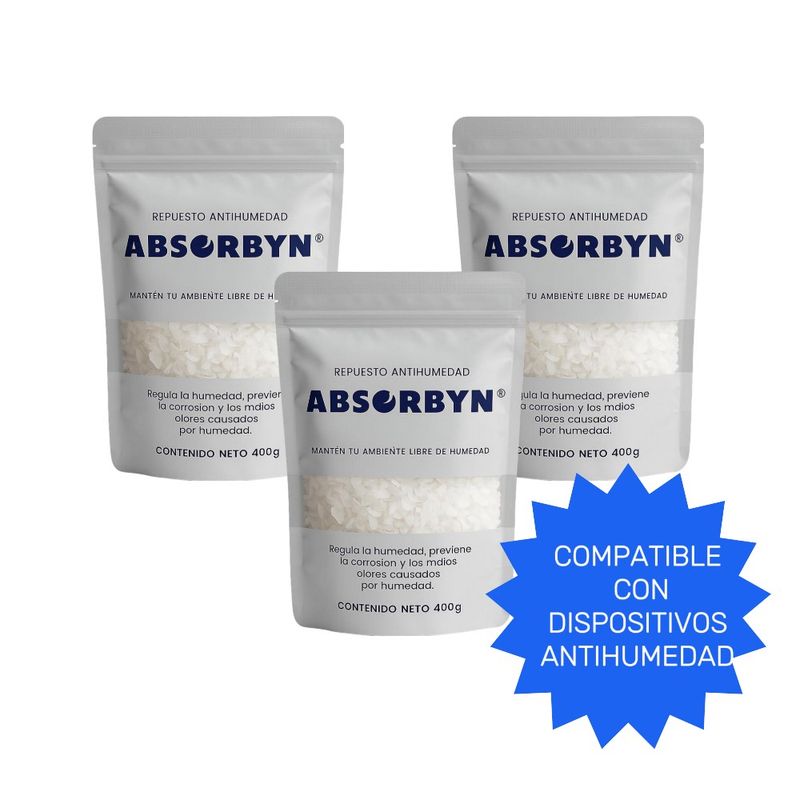 ABSORBYN - REPUESTO ANTIHUMEDAD ABSORBYN 3 UND