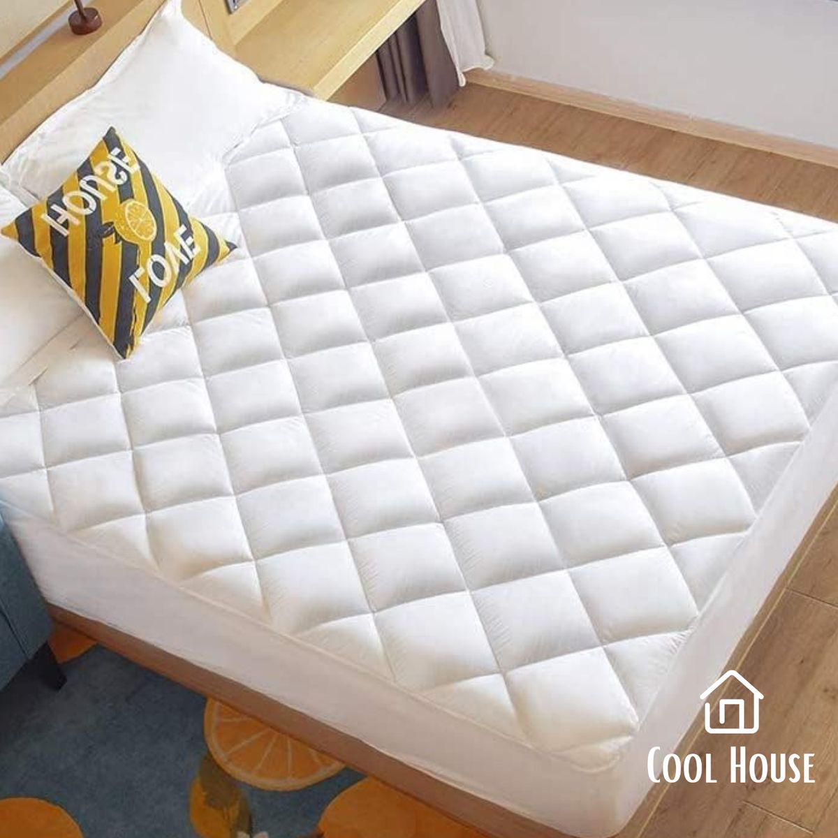 GENERICO - Protector de colchón Cool House Gregoria impermeable