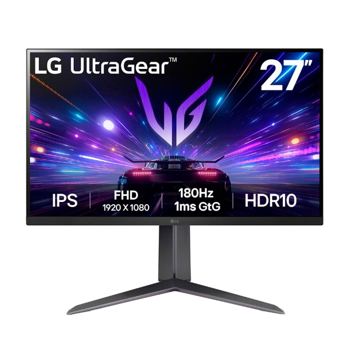 LG - MONITOR GAMING LG ULTRAGEAR 27 FHD 1MS 180HZ IPS PN 27GS65F-B