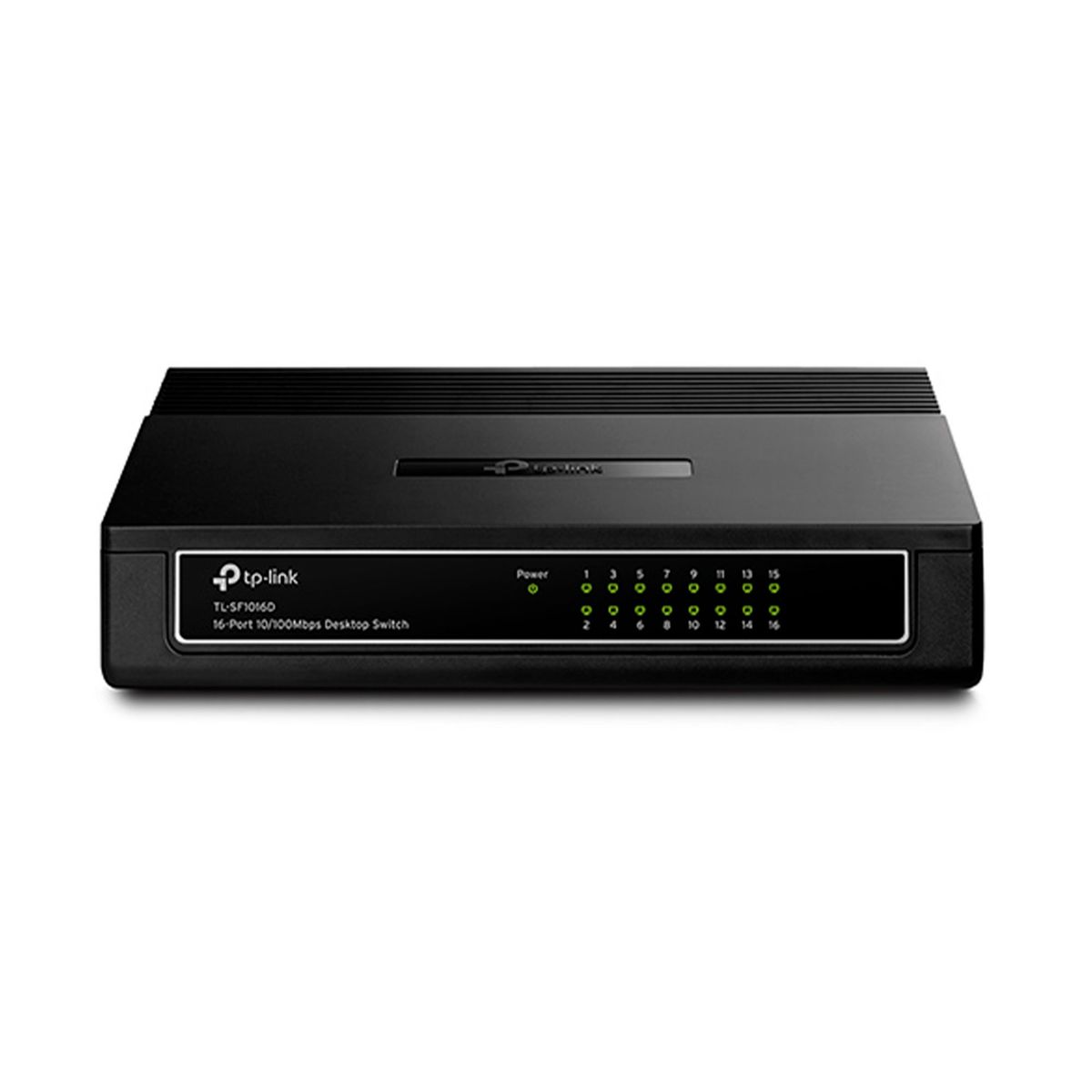 TP LINK - SWITCH 16P TP-LINK 10100MBPS PLASTICO NEGRO PN TP-TL-SF1016D