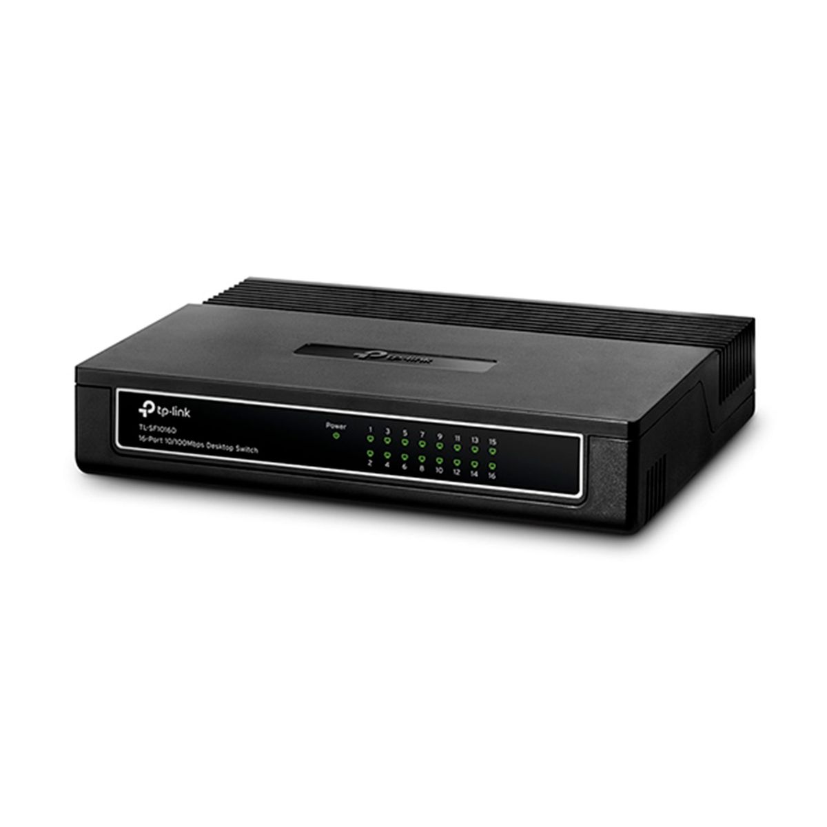 TP LINK - SWITCH 16P TP-LINK 10100MBPS PLASTICO NEGRO PN TP-TL-SF1016D