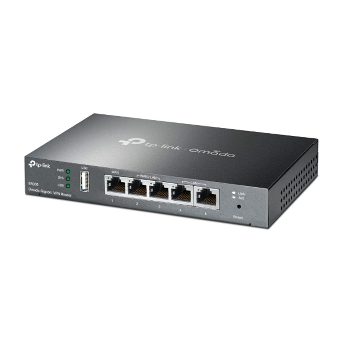 TP LINK - ROUTER GIGABIT TP-LINK TP-ER605 MULTI WAN NEGRO PN TP-ER605