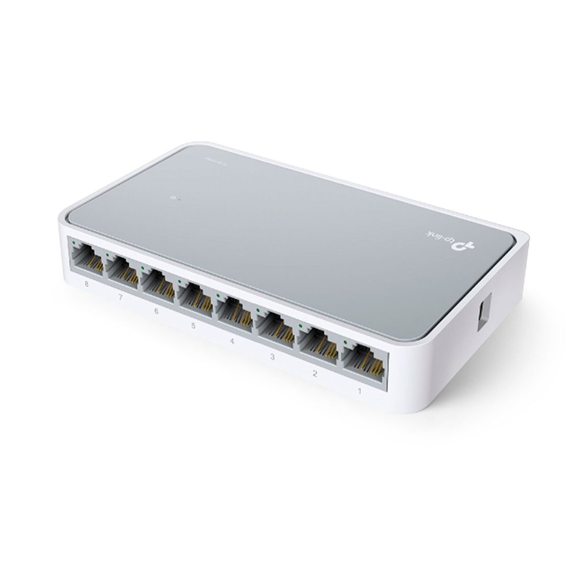 TP LINK - SWITCH 8 PUERTOS TP-LINK 100MBPS CASE PLASTICO PN TP-TL-SF1008D
