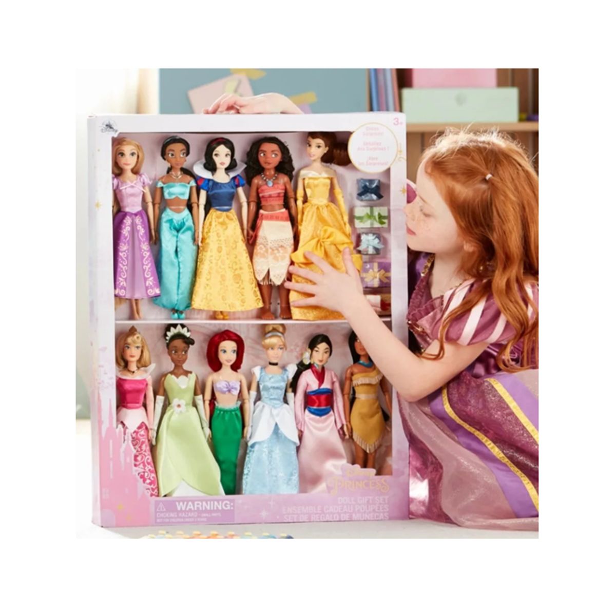 DISNEY - Colección de Princesas Clásicas Disney 11 Muñecas