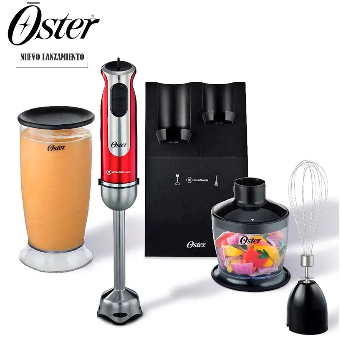 OSTER - Batidora De Inmersión OSTER FPSTHB2801 800W Incluye vaso medidor