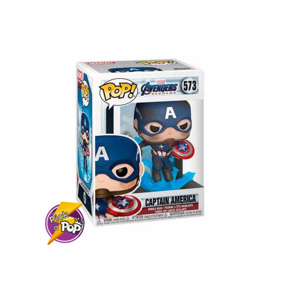 FUNKO - CAPITAN AMERICA  AVENGERS ENDGAME FUNKO POP 573