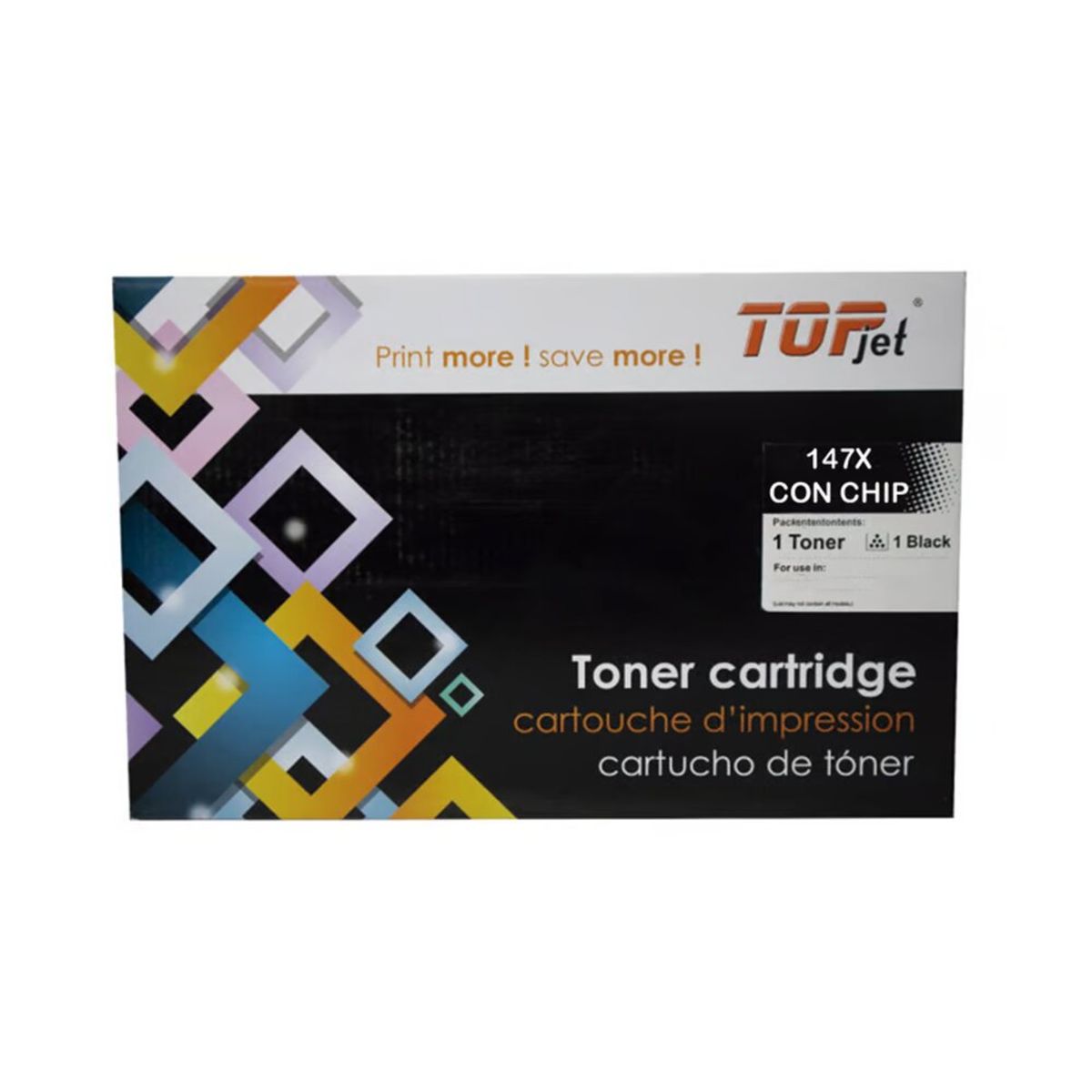 GENERICO - TONER COMPATIBL HP (147X) W1470X  25200 PAGINAS NEGRO