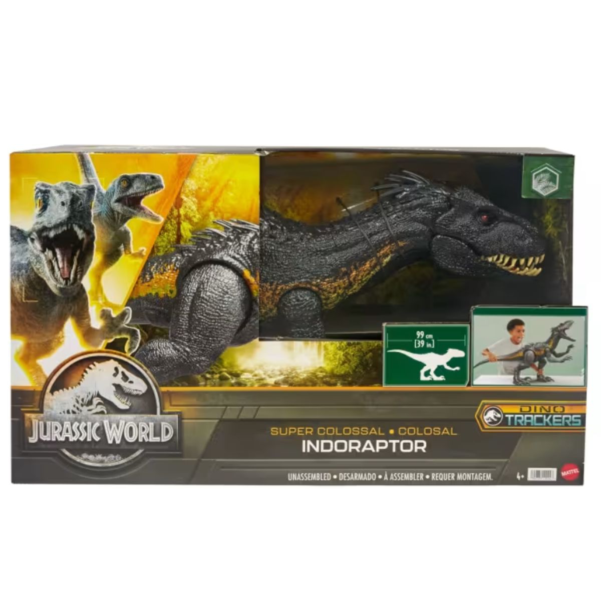 JURASSIC WORLD - Dinosaurio Jurassic World Indoraptor Colossal