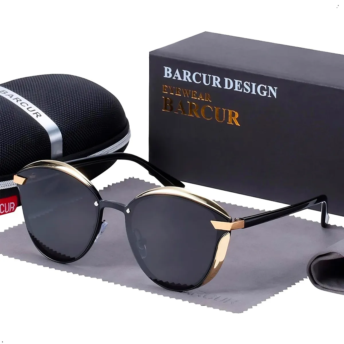 GENERICO - Lentes de Sol Mujer Barcur Polarizado Proteccion UV 400