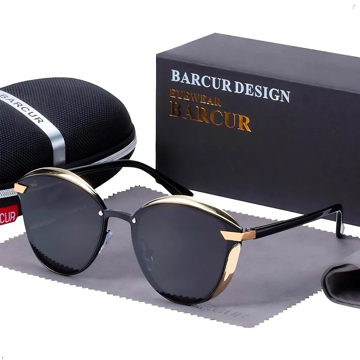 GENERICO - Lentes de Sol Mujer Barcur Polarizado Proteccion UV 400