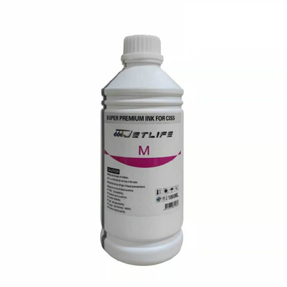 JETLIFE - Tinta1 litro super premium ink for ciss  Magenta-Jetlife EPSON/CANON