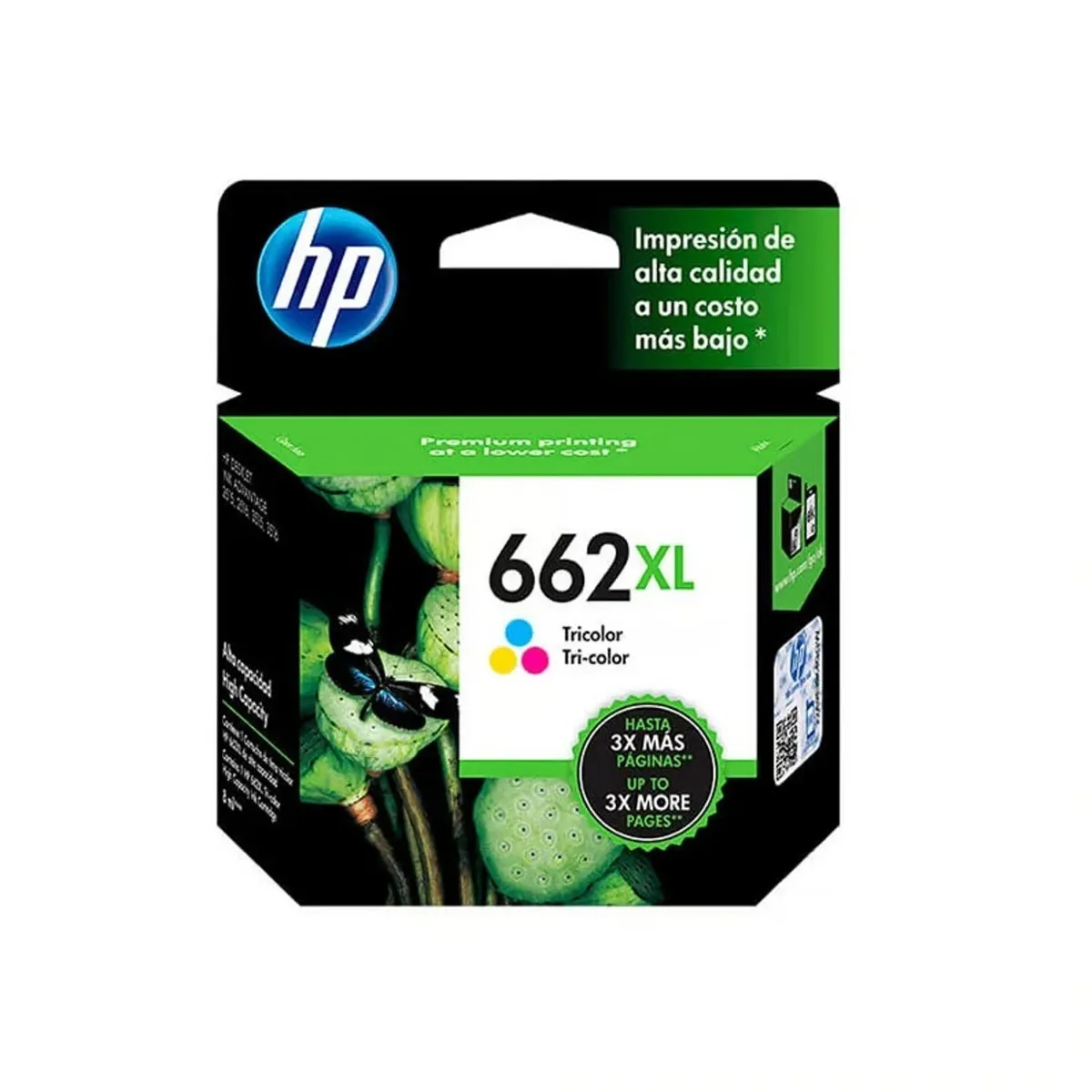 HP - TINTA HP 662XL TRICOLOR CZ106AL ORIGINAL