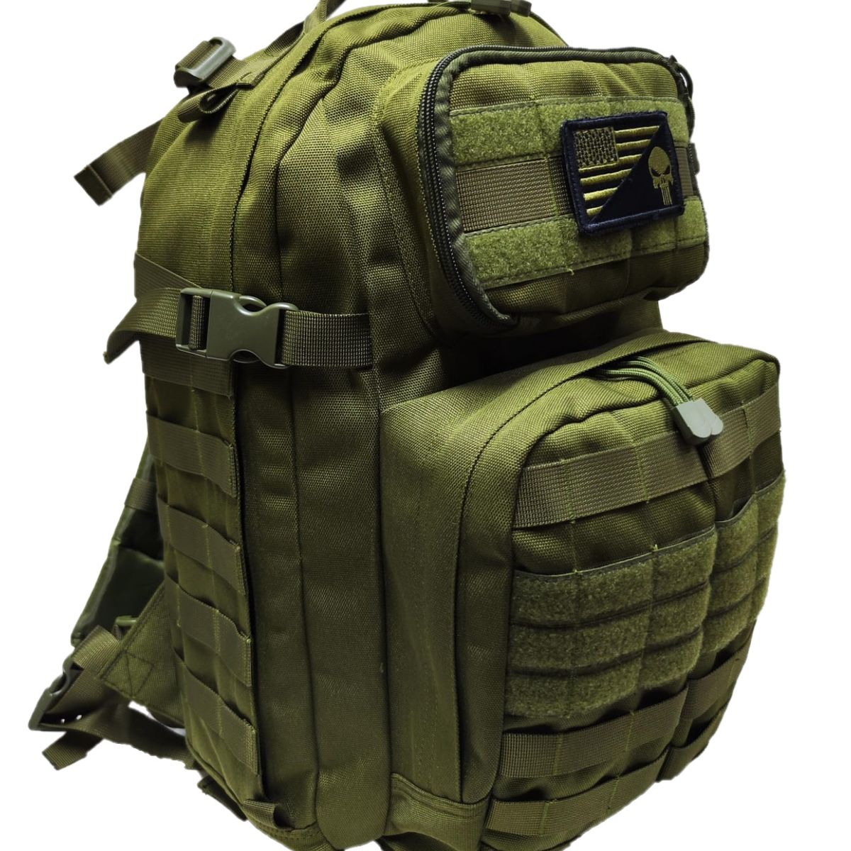 GENERICO - Mochila Tactica con Porta Laptop 30L Reforzada