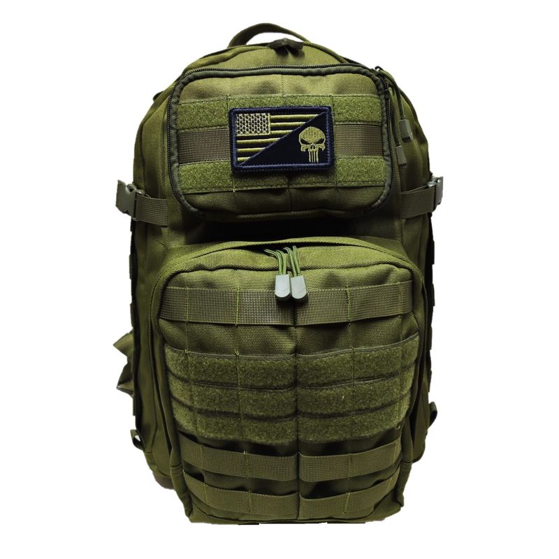 GENERICO - Mochila Tactica con Porta Laptop 30L Reforzada