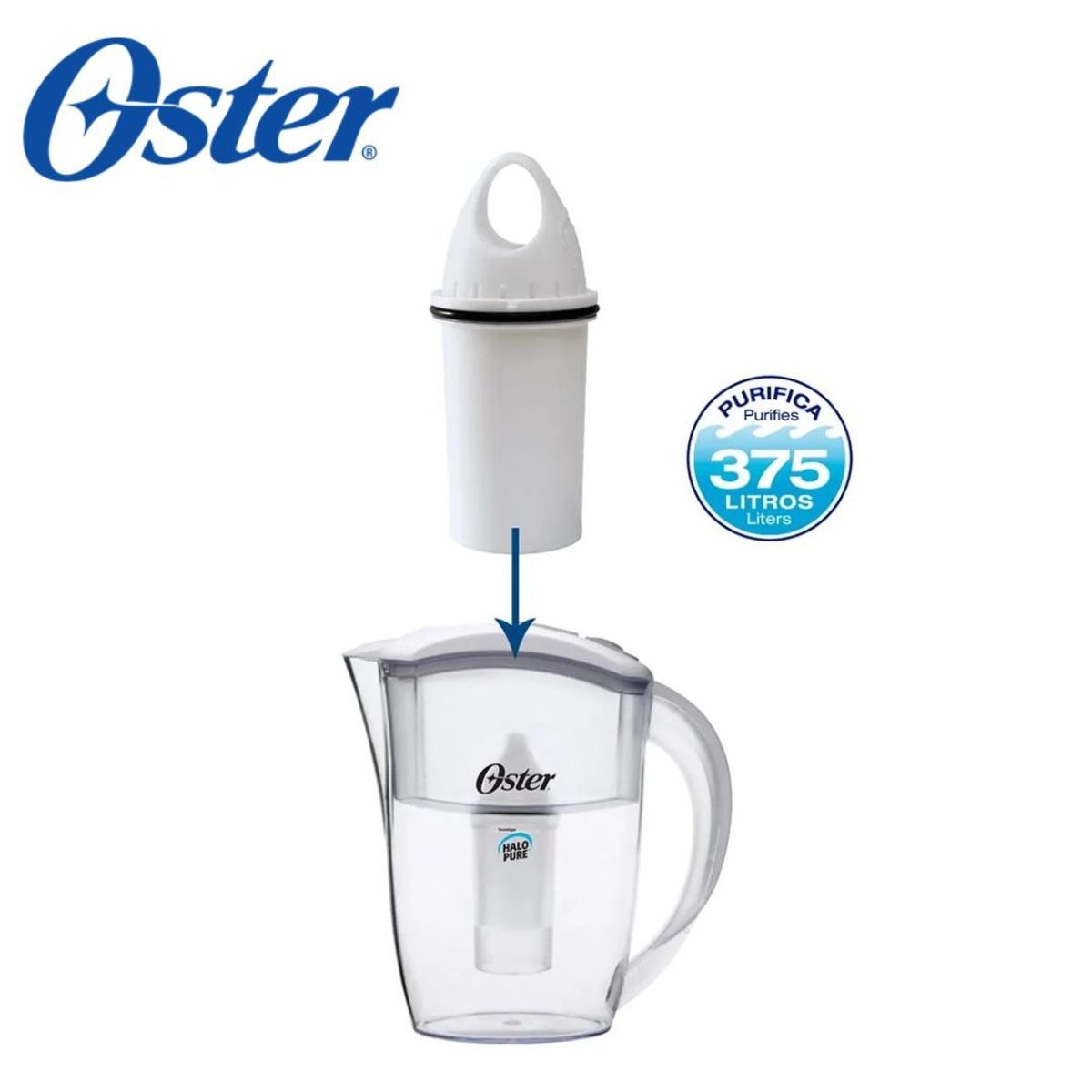 OSTER - JARRA PURIFICADORA DE AGUA OSTER WPPW001 BLANCO