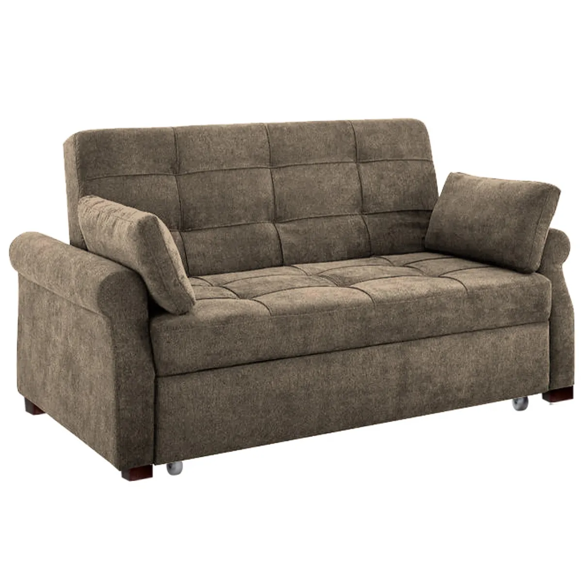 BARAKA HOME - Sofá Cama Ressen con Almohadas 2 Plz - Beige Claro