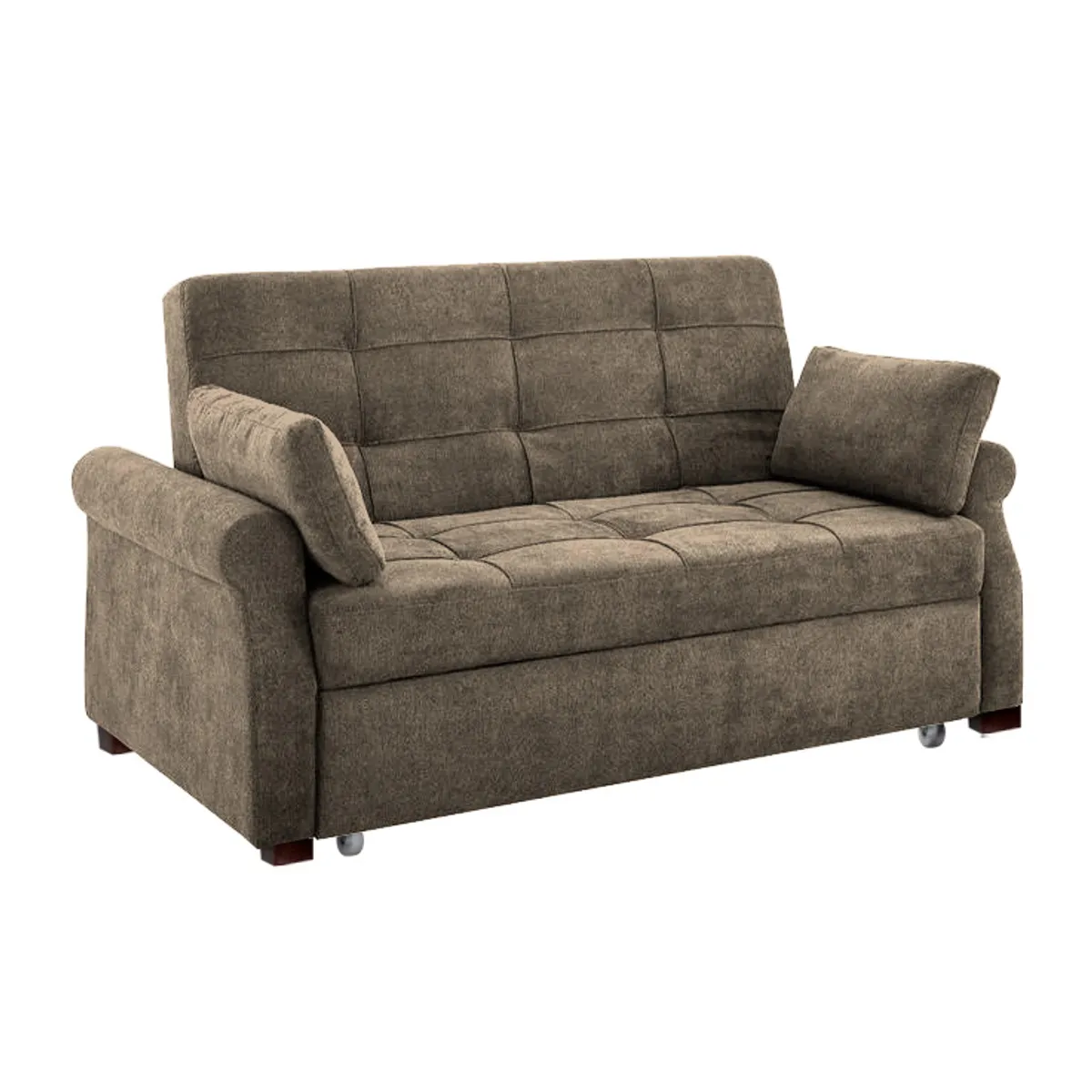 BARAKA HOME - Sofá Cama Ressen con Almohadas 2 Plz - Beige Claro