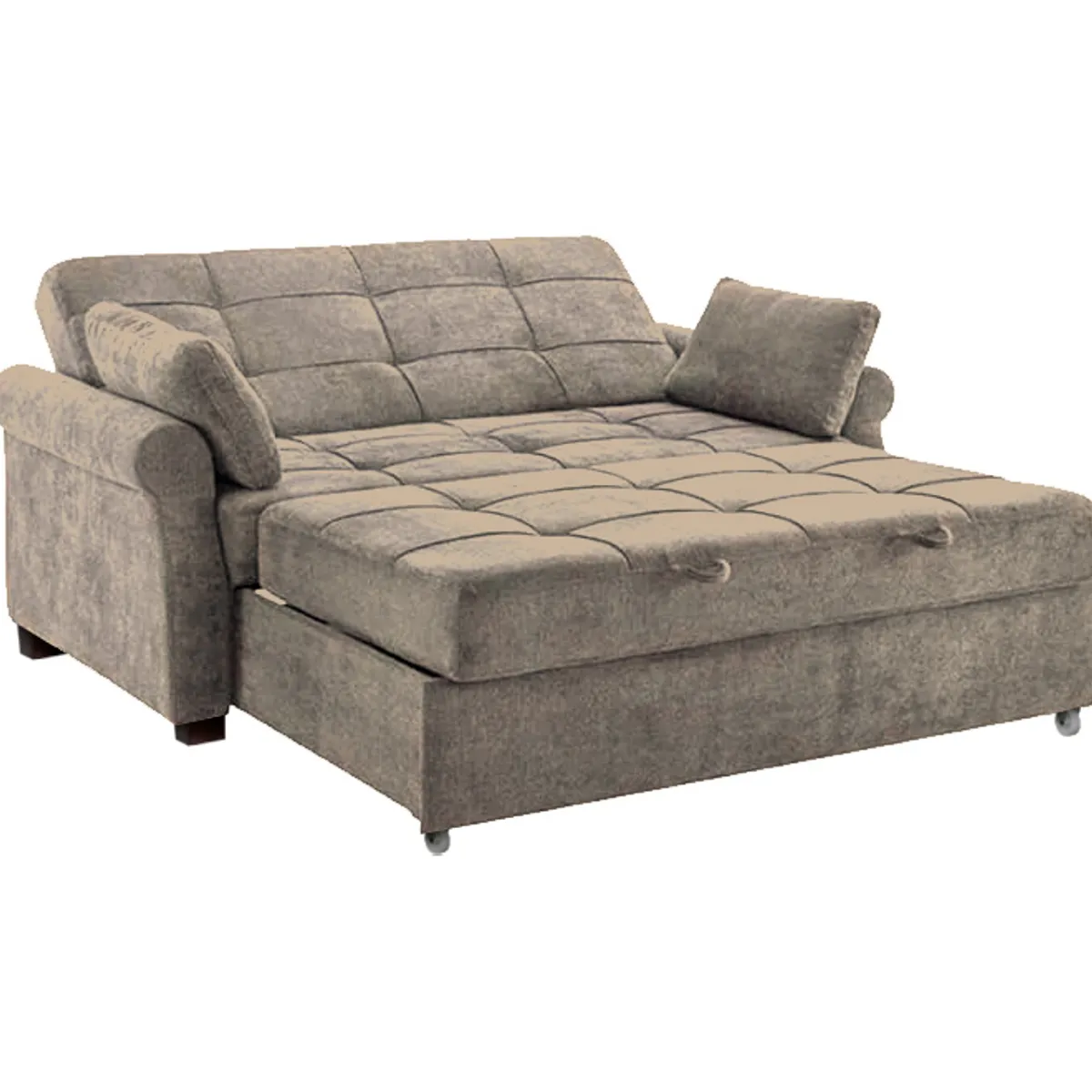 BARAKA HOME - Sofá Cama Ressen con Almohadas 2 Plz - Beige Claro