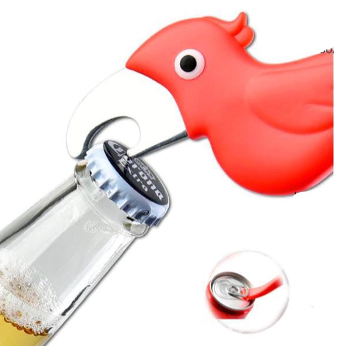 GENERICO - Destapador Pajarito Imantado