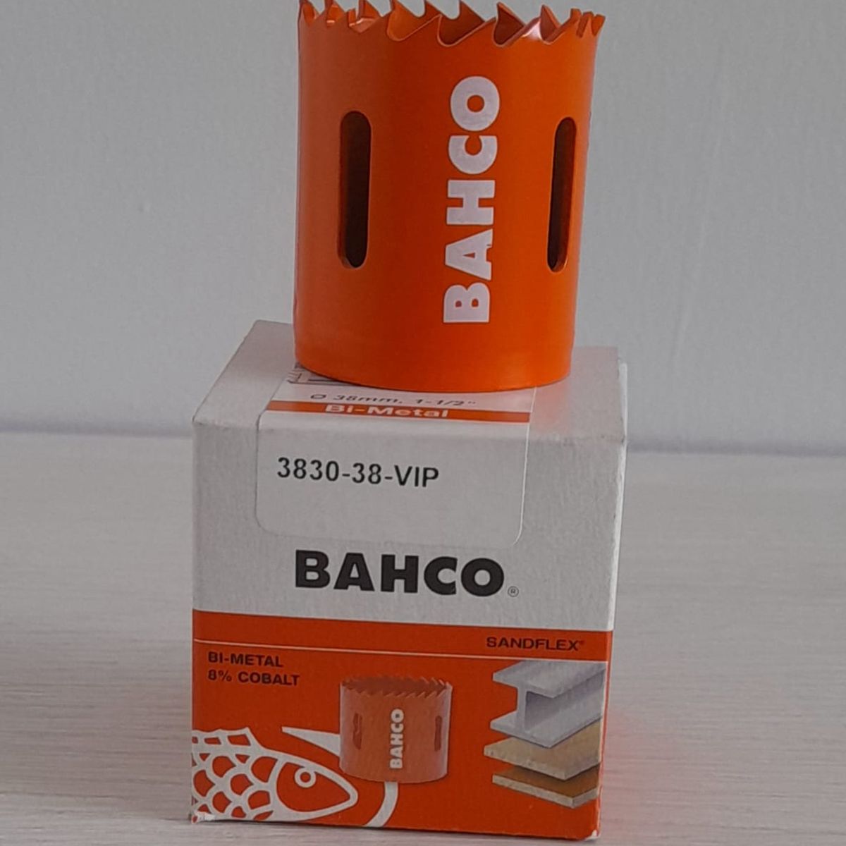 BAHCO - SIERRA COPA BAHCO BIMETAL DE 1 - 1/2" PULGADAS (38MM)