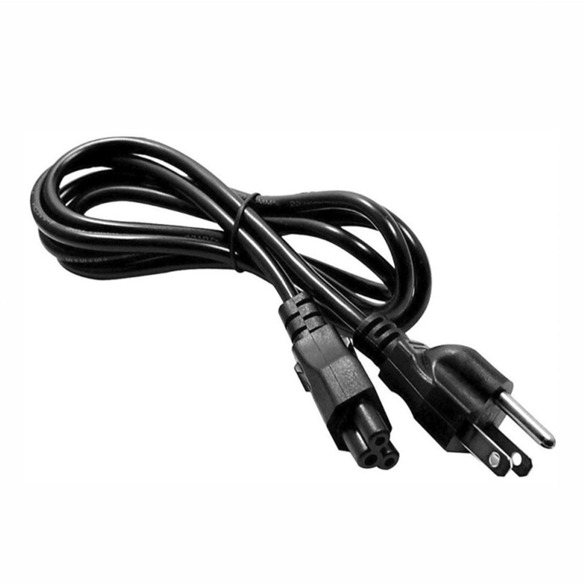 GENERICO - CABLE DE ALIMENTACION TREBOL ENCHUFE UNIVERSAL