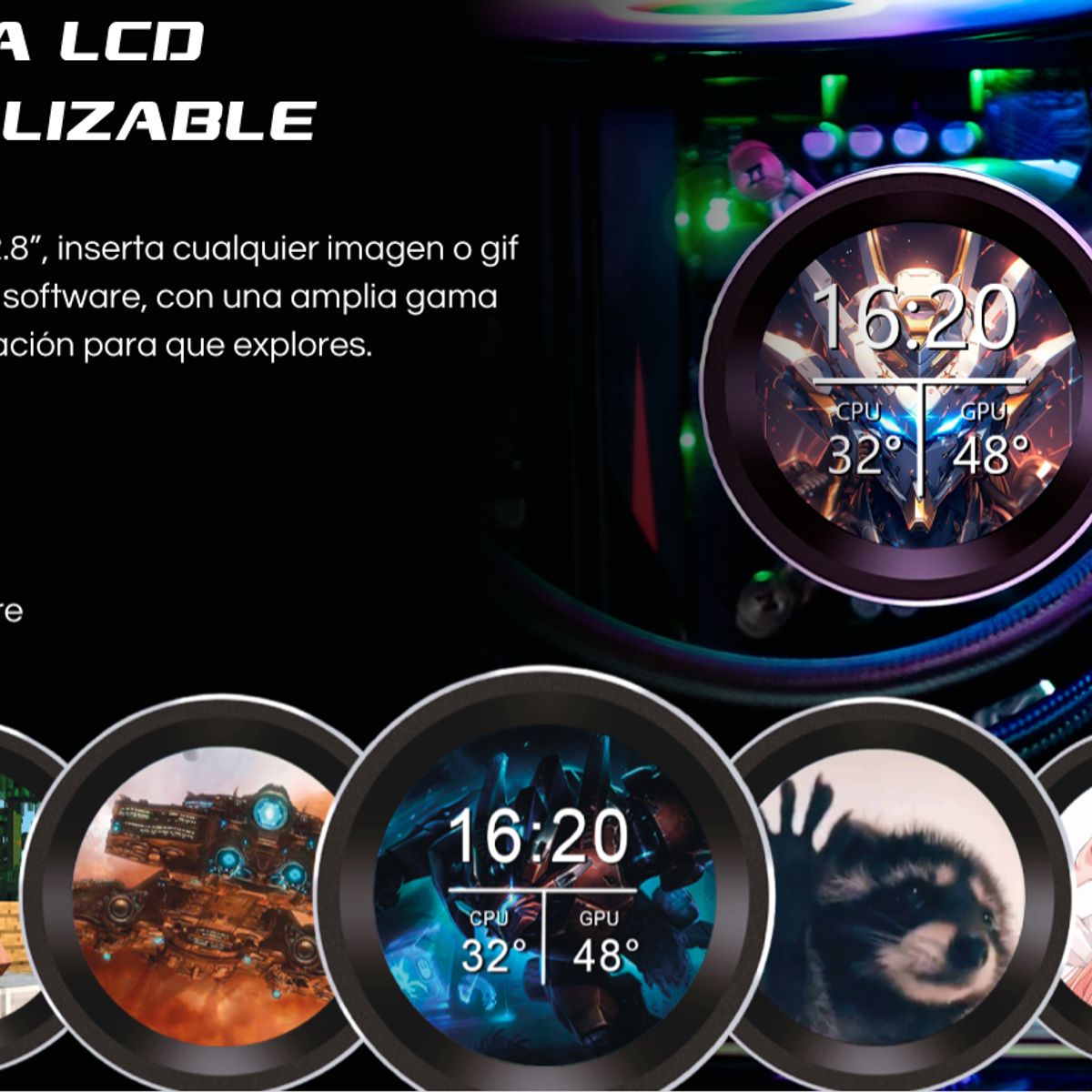 ANTRYX - Refrigeración Liquida Triton Vision 360P
