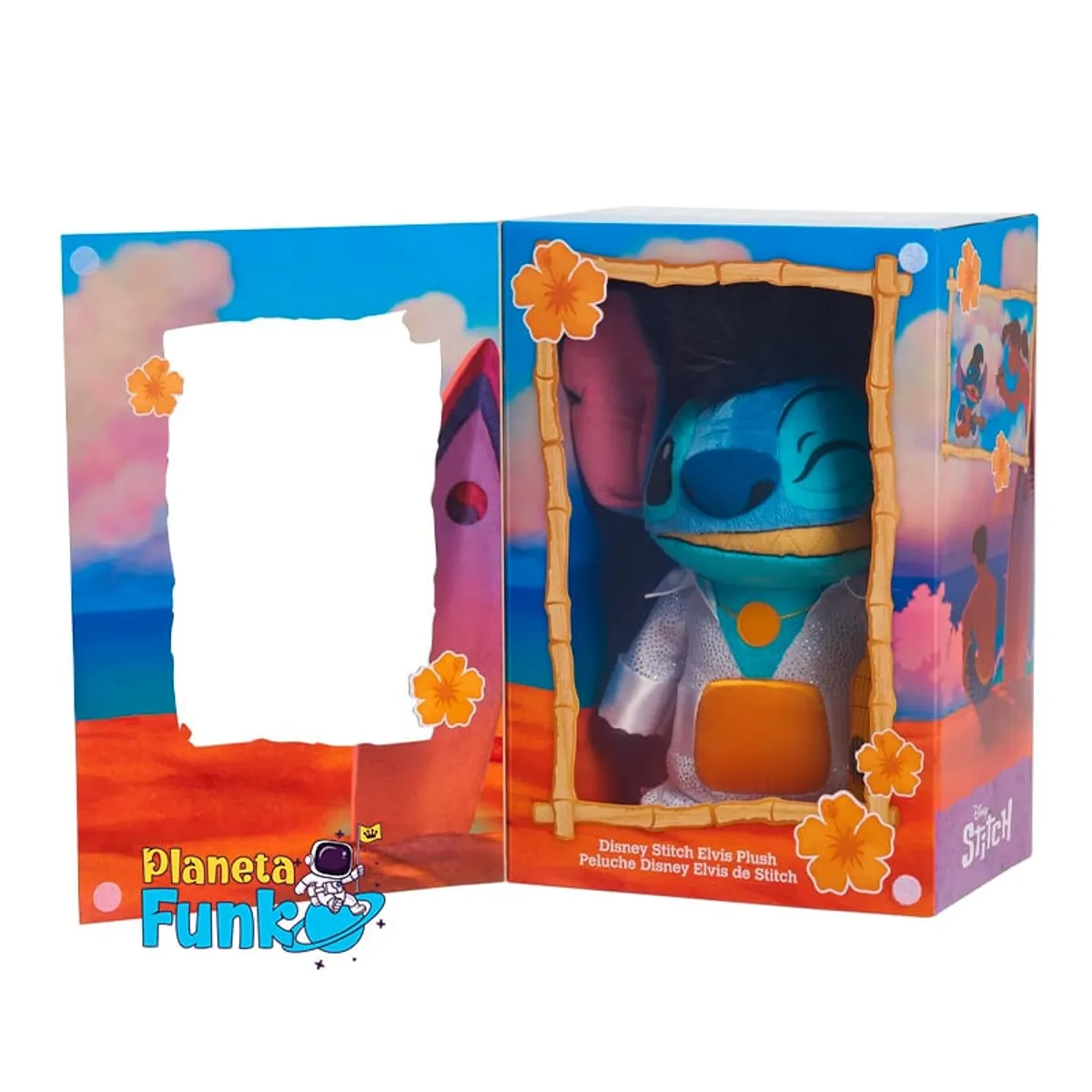 JUST PLAY - DISNEY ELVIS STITCH PELUCHE DE COLECCION 14 PULGADAS