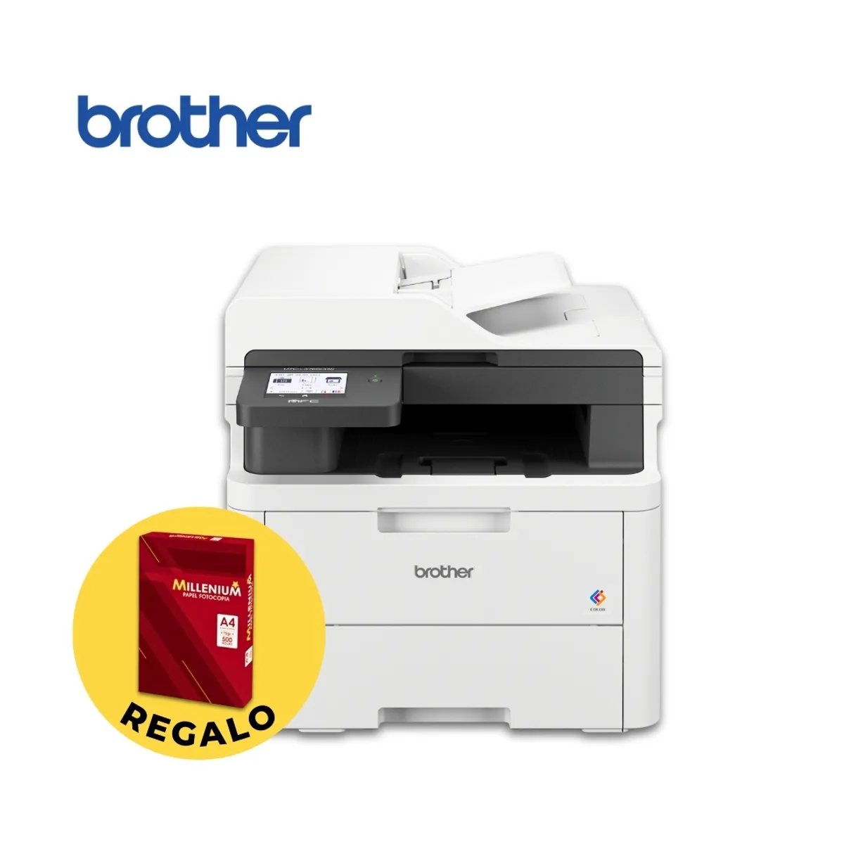 BROTHER - IMPRESORA LÁSER MULTIFUNCIONAL BROTHER COLOR MFC - L3760CDW