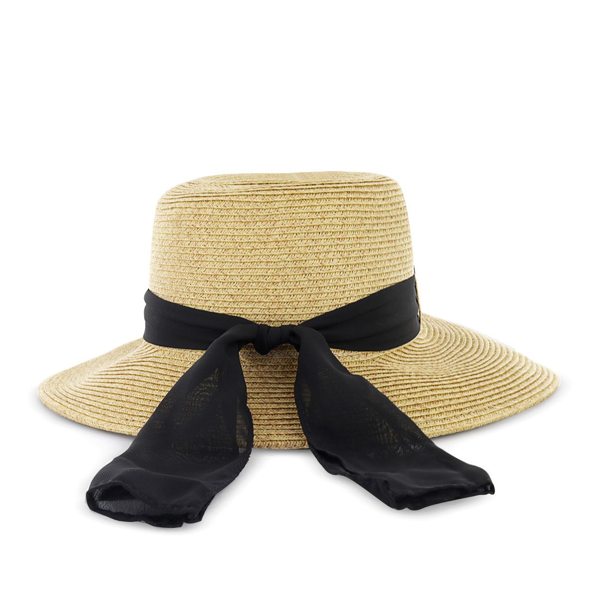 IMPULS - Sombrero de playa Mujer Summer07 Negro