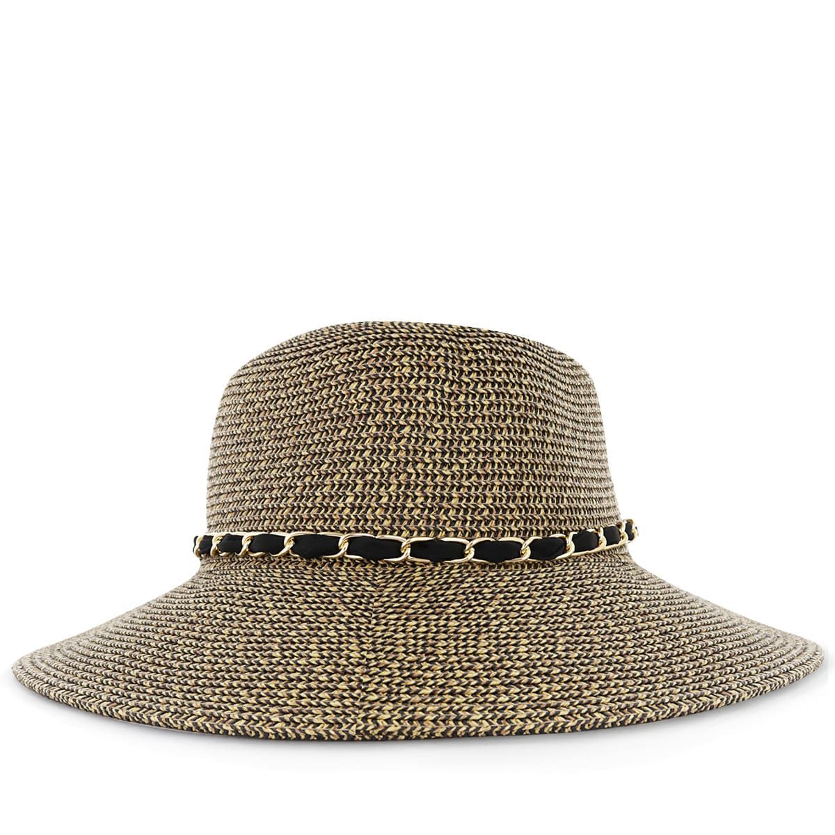 IMPULS - Sombrero de playa Mujer Summer16 Negro