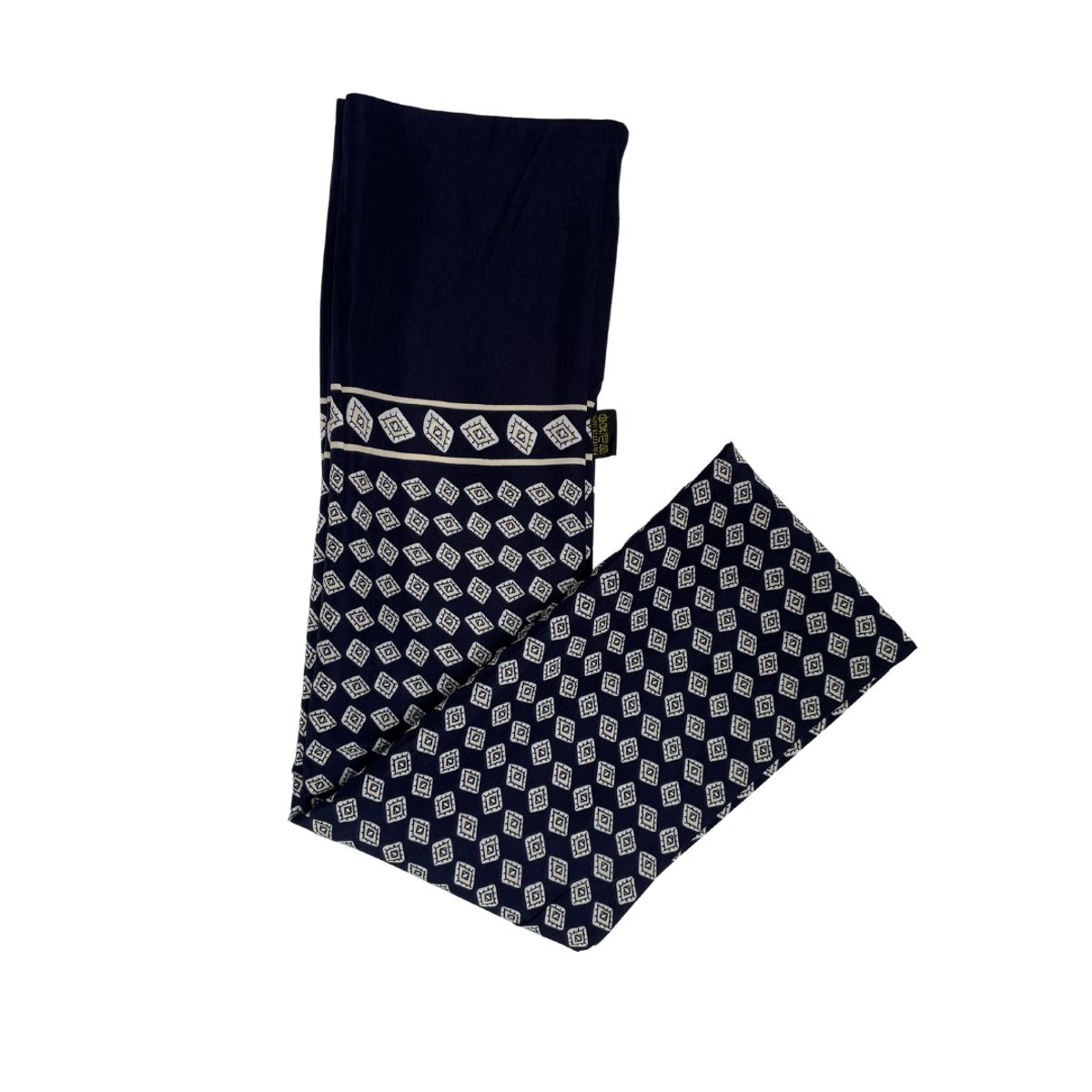 KAST PE - Bufanda hombre Suave Enzo Azul Pañuelo cuello Doble Capa