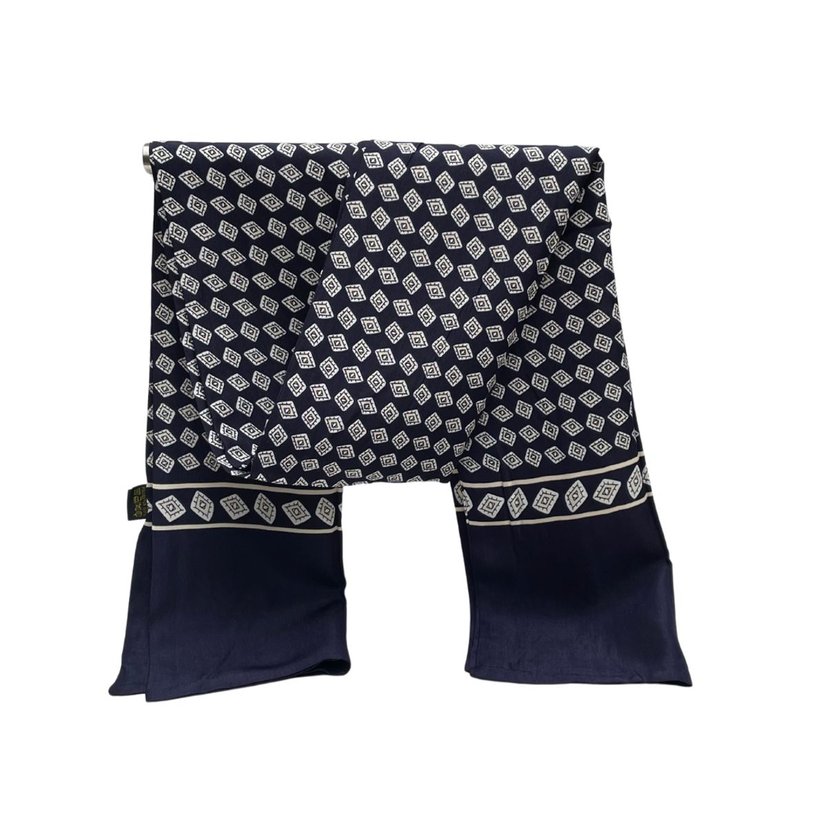 KAST PE - Bufanda hombre Suave Enzo Azul Pañuelo cuello Doble Capa