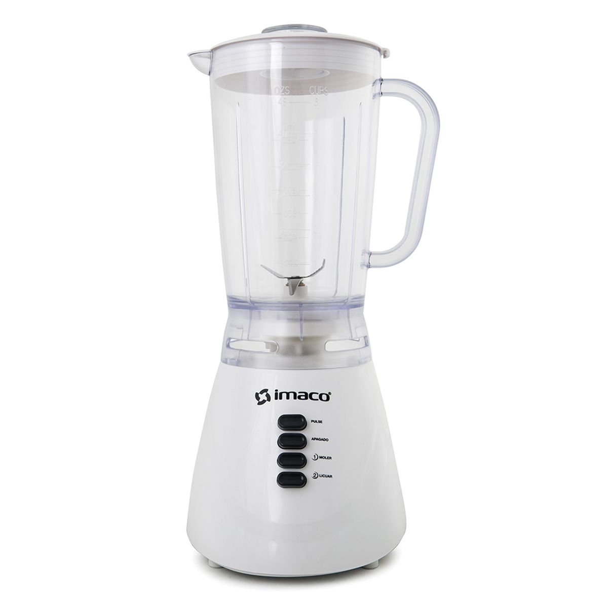 IMACO - Licuadora Imaco 125L cVaso Acrílico BL4125  Blanco