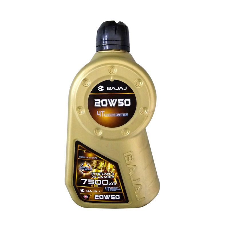 BAJAJ - ACEITE SINTETICO BAJAJ 4T 20W-50 1L
