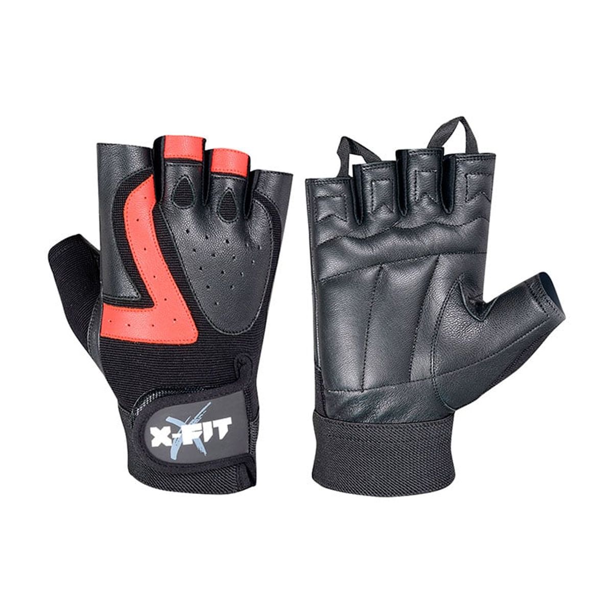 XFIT - MITONES PPESAS X-FIT M-1254 ROJO XL
