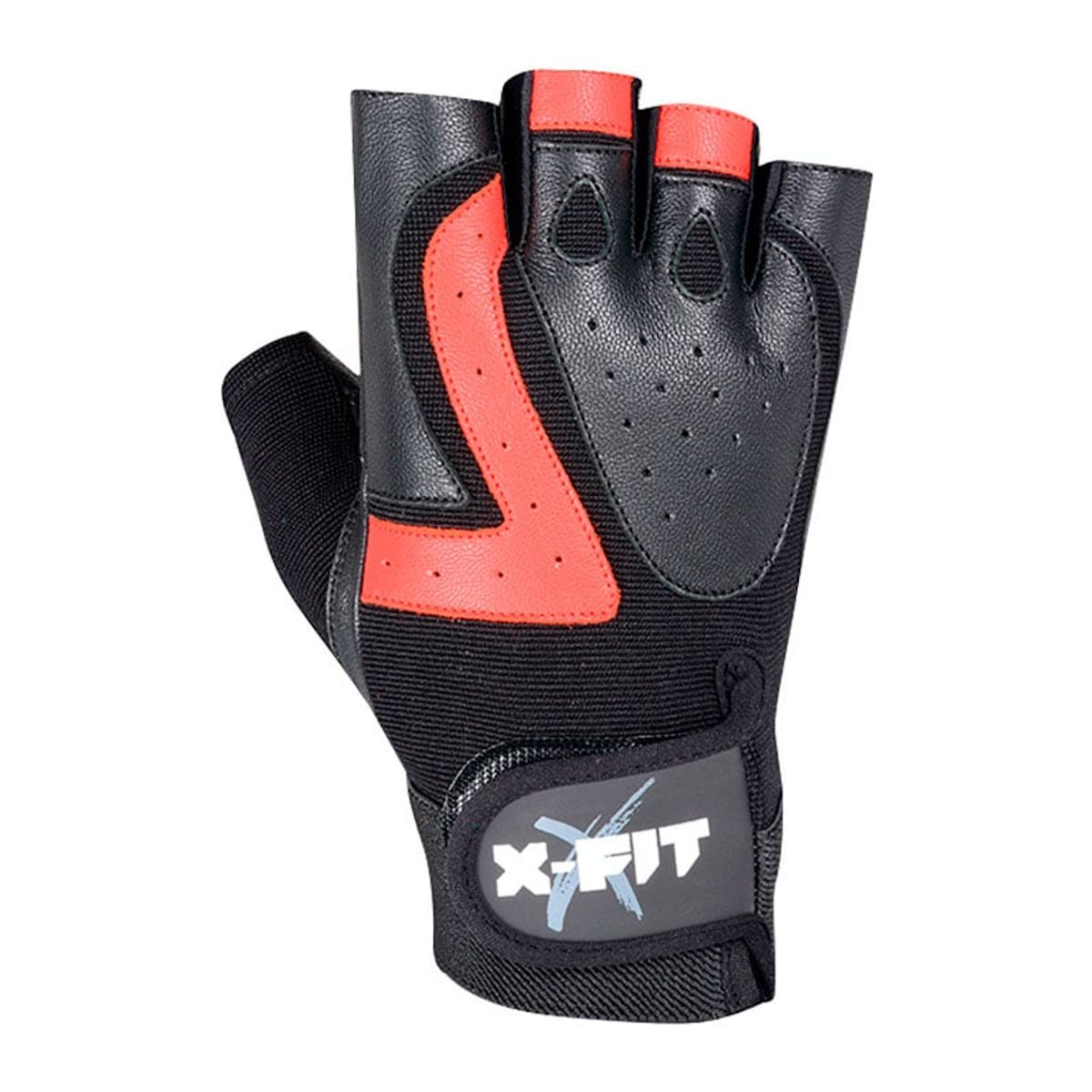 XFIT - MITONES PPESAS X-FIT M-1254 ROJO XL
