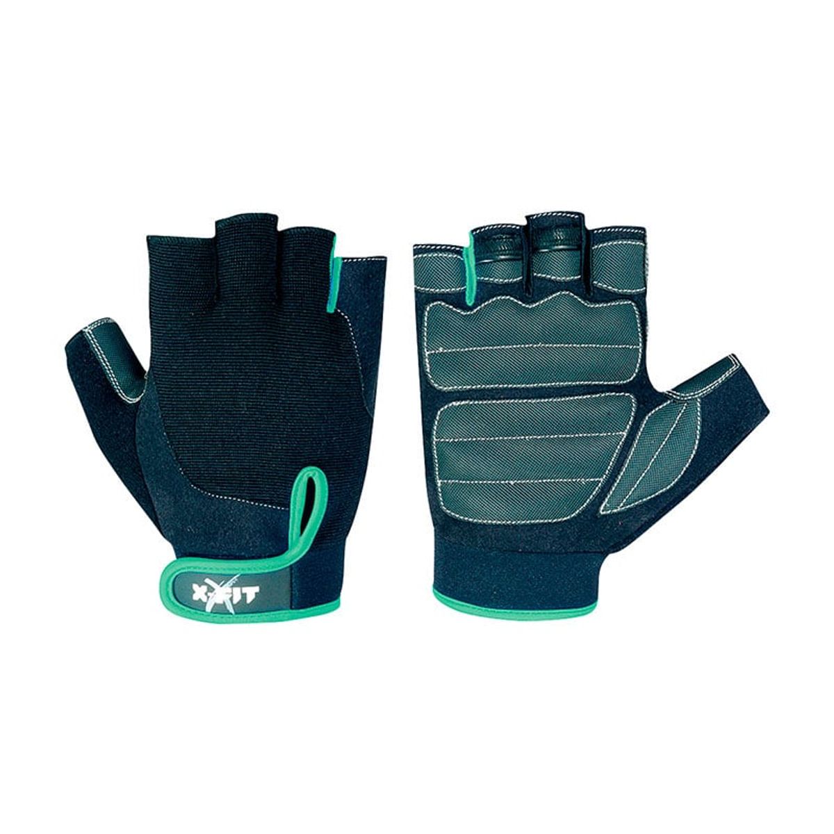 XFIT - MITONES PPESAS X-FIT M-1290 VERDE XL