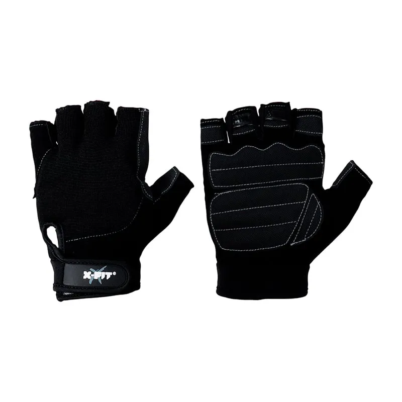 XFIT - MITONES PPESAS X-FIT M-1290 NEGRO L