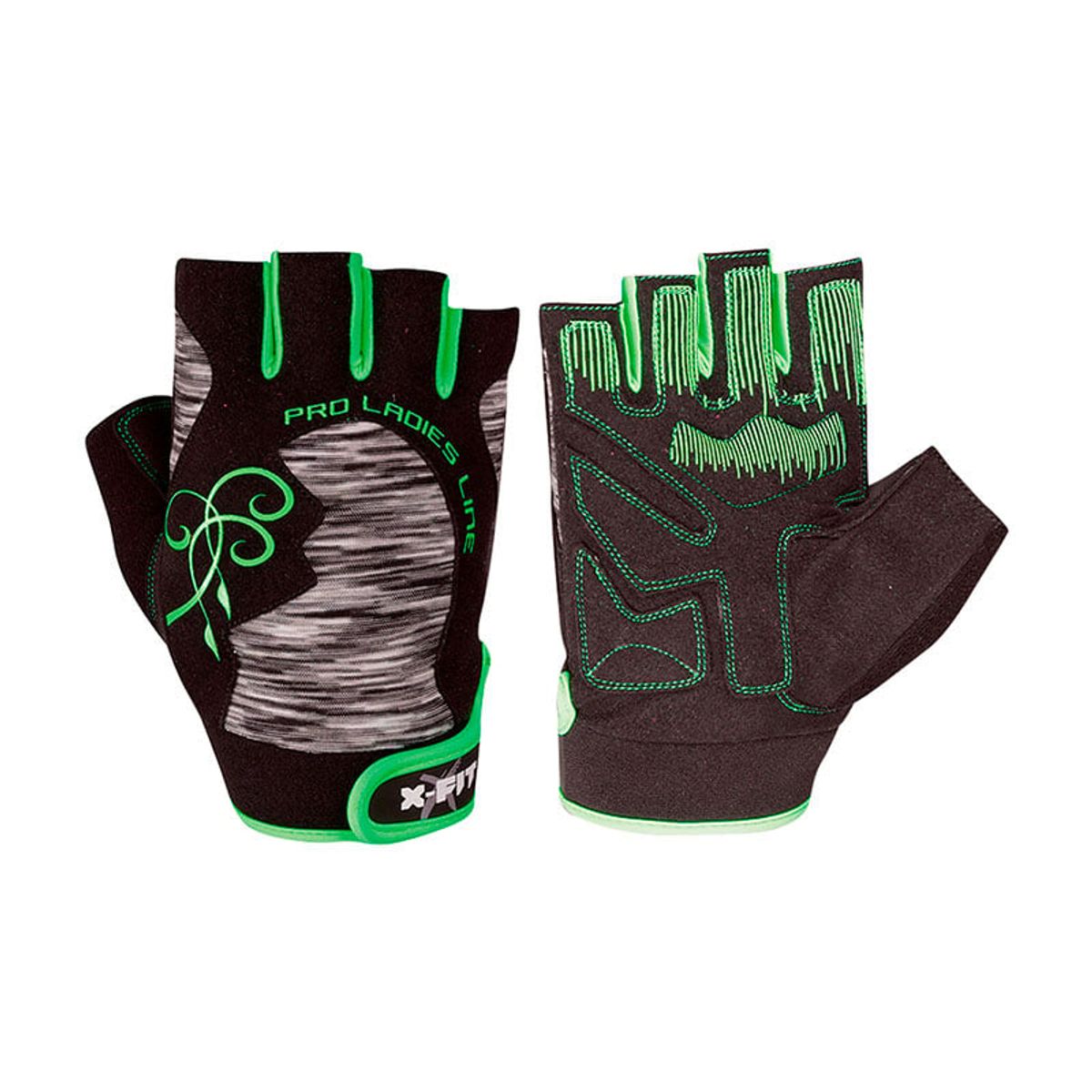 XFIT - MITONES PPESAS X-FIT M-1432 VERDE M