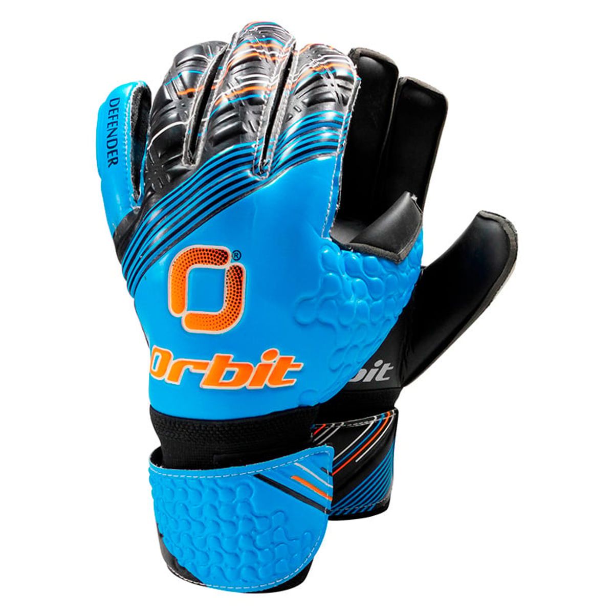 ORBIT - GUANTES PARA ARQUERO DEFENDER CELESTE 4