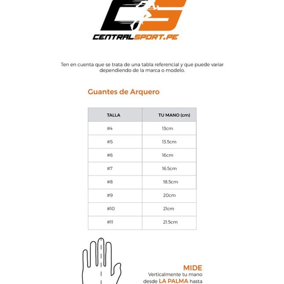 ORBIT - GUANTES PARA ARQUERO ADVANCE VERDE 6