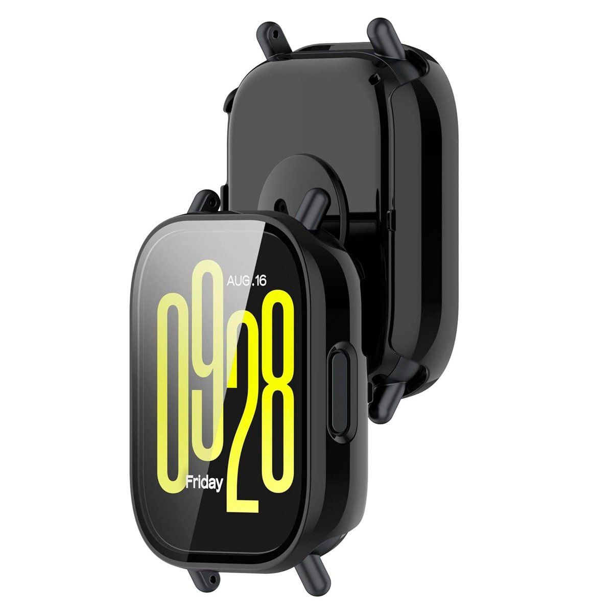 GENERICO - Case Bumper para Xiaomi Redmi Watch 5 Active Negro