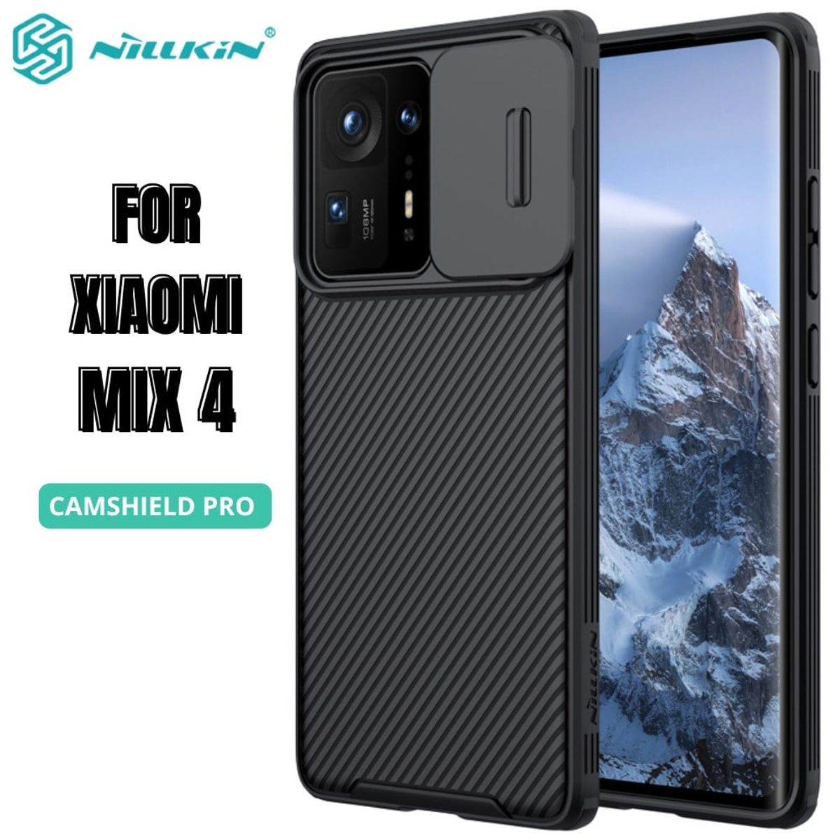 NILLKIN - Case Nillkin Camshield Pro Black - Xiaomi Mix 4