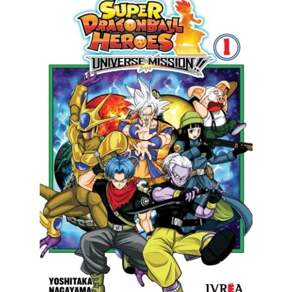 IVREA - Manga Super Dragon Ball Heroes Universe Mission Tomo 01