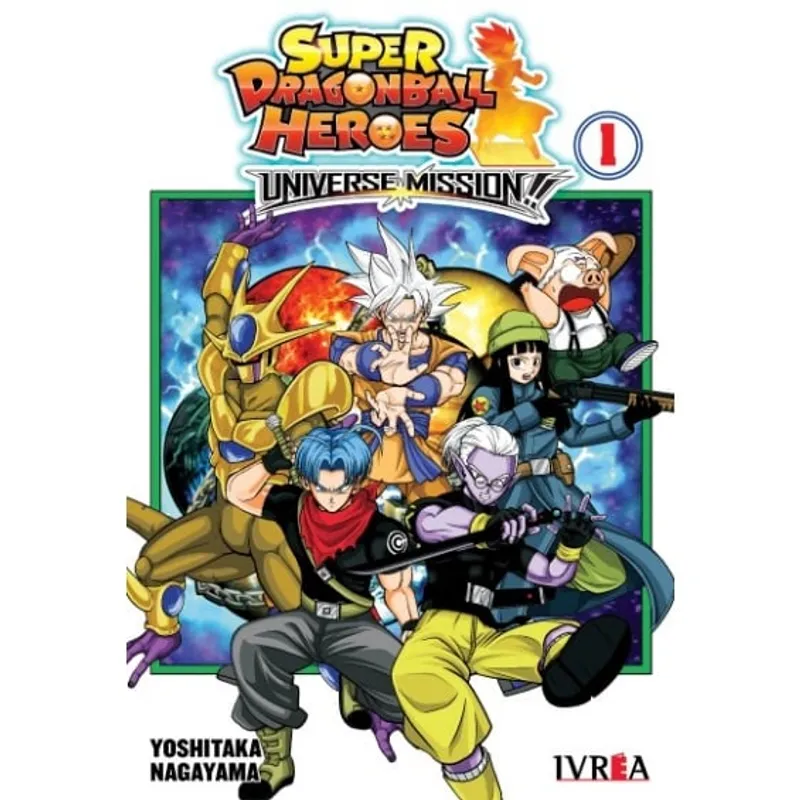 IVREA - Manga Super Dragon Ball Heroes Universe Mission Tomo 01